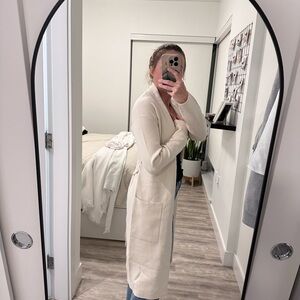 Babaton Beige Long Sweater